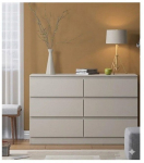 Domoletti Sideboard MAJA 120 S6 Cashmere 120X40X80 | 4772013515333 | 4772013515333