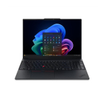 Lenovo ThinkPad E16 G4 Intel | Black | 16 " | IPS | WUXGA | 1920 x 1200 pixels | Anti-glare | Intel Core 5 | 320 | 16 GB | SODIMM DDR5 | Solid-state drive capacity 512 GB | Intel Graphics | Windows 11 Pro | 802.11be | Bluetooth version 5.4 | Keyboard ...