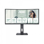 AOC | CU34P3CV | 34 " | VA | 21:9 | 100 Hz | 4 ms | 3440 x 1440 pixels | HDMI ports quantity 1 | CU34P3CV | 4038986110730