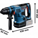 Młotowiertarka Bosch GBH 18V-34 CF 18 V | 0611914021 | 4059952547718