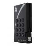 Dysk zewnętrzny HDD Apricorn Aegis Padlock 2TB Czarny (A25-3PL256-2000) | A25-3PL256-2000 | 0708326914109