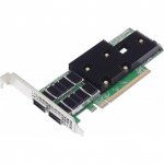 Karta sieciowa Broadcom Broadcom P2200G - Netzwerkadapter - PCIe 5.0 x16 Low-Profile - 400 Gigabit QSFP112 x 2 | BCM957608-P2200GQF00 | 8592978562359