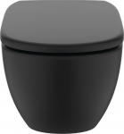 Miska WC Ideal Standard TOILET HUNG TESI T5361V3 WITH COVER BLAC | T5361V3 | 8014140511489