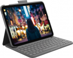 Logitech&reg; Slim Folio for iPad (10th gen) - GREY - US - INTNL | 920-011413 | 5099206107380