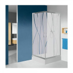 Sanplast Kabina prysznicowa KN/TX5b+Bza narożna kwadratowa W0 90cm (602-271-0231-38-401) | 602-271-0231-38-401 | 5907805338978