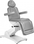 FOTEL KOSMETYCZNY ELEKTR. AZZURRO 869A OBROTOWY 4 SILN. SZARY | 118765 | 5906717409950
