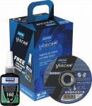 Norton NORTON TARCZA.VULCAN 125 x 1,6 /100szt.+ KLEJ ONE BOND | 66252850551 | 5903113008152