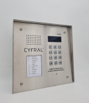 CYFRAL PC-2000R PRO INOX Panel rozm&oacute;wny z czytnikiem RFID | PC-2000R PRO INOX | 5901085056935