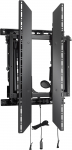 Eaton Chief ConnexSys Portrait Video Wall Mount With Rails For Displays 40-80'' Black zestaw montażowy (montaż, szyny ścienne) do ekranu wideo czarny Rozmiar ekranu: 101.6-203.2 cm (40''-80'') kanał wspornikowy | LVS1UP  ...