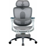 Krzesło biurowe Sihoo Fotel biurowy C300 PRO V2 White z podn&oacute;żkiem (C300-PRO-V2-B102-JT) | C300-PRO-V2-B102-JT | 4820216980172