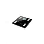 Omron VIVA Square Black Electronic personal scale | HBF-222T-EBK | 4015672110908