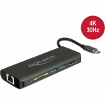 Stacja/replikator Delock 4K Dock USB-C (87721) | 87721 | 4043619877218