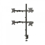 Neomounts Uchwyt biurkowy na 4 monitory 13'' - 27'' FPMA-D550D4BLACK | 1_814969 | 8717371449087