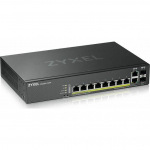 ZYXEL GS2220-10HP 8-portov&yacute; GbE L2 prep&iacute;nač, 1 GbE uplink, PoE | GS2220-10HP-EU0101F | 4718937607402