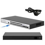 Extralink Hypnos | Switch | 24x RJ45 1000Mb/s, 4x SFP+, L3, zarządzalny | EX.30660 | 5905090330660