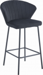 Leobert Hoker GATTA - czarny aksamit / nogi czarne x 4 | model_3862_4-GATTA-NIRY88 | 5903332073375