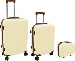 Stoneline Suitcase set 3 pcs. 60L (42x25x64cm) + 43L ( 36x23x56cm) + 15L (24x17x33cm) white 8000303316374 | 8000303316374 | 8000303316374