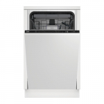 BEKO Dishwasher | DIS46120 | Built-in | Width 45 cm | Number of place settings 11 | Number of programs 6 | Energy efficiency class E | Display | White | DIS46120 | 8690842291074