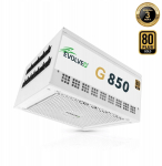 EVOLVEO G850, 850W / ATX 3.1 / PCIe 5.1 / 80+ GOLD / | G850-WH | 8595683206211