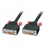 Kabel Lindy DVI-I - DVI-I 20m czarny | 4002888412773 | 4002888412773