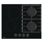 Gorenje GCE691BSC Black Built-in 60 cm Combi 4 zone(s) | GCE691BSC | 3838782321788