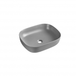 Umywalka Makita AQ.448-0237749 / AQUAFORM / ASTURIA GRIS / UMYWALKA NABLATOWA SZARY MAT 490X395X135 / CE-U-023-77-49 | 5904063473717 | 5904063473717