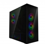 Case|ARCTIC|Xtender VG (Black)|Case product features Transparent panel|Not included|Colour Black|ACPCC00016A | ACPCC00016A | 840033403153