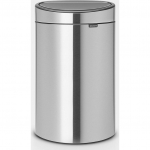 Kosz na śmieci Brabantia Waste Bin Touch Bin New 23+10 L steel matt | 100680 | 8710755100680