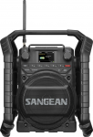 Radio budowlane Sangean U-4X Black | A500530 | 4711317997629