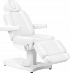 Activeshop Fotel kosmetyczny elektr. Azzurro 803D 3 siln. biały | 5906717458453 | 5906717458453