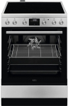 Kuchenka AEG 5000 Surround Cook 73 L szerokość 60 cm stali nierdzewnej Płyta elektryczna z ceramiczną powierzchnią | CCB6446CBM | 7333394074108