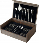 Amefa Ventura 1924 - 78-pc Cutlery set in wooden canteen | 192400MDF1H94 | 8711155481256