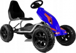 Lean Cars Gokart na Pedały B012 Pompowane Koła Niebieski | LEAN-3619 | 5908275996019