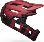 Bell Kask full face BELL SUPER AIR R MIPS SPHERICAL matte red black fasthouse roz. L (59-63 cm) | 768686383977 | 768686383977