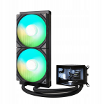 TRYX PANORAMA Komplett-Wasserk&uuml;hlung, ARGB - 280 mm, schwarz | L-P280A-AS2M-G0K | 6977029650025