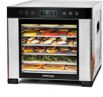 Suszarka AEG Rommelsbacher 600 W nierdzewna stal/melna - suszarka do owoc&oacute;w DA950 (4001797462039) | DA950 | 4001797462039