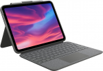 Logitech Etui z odłączaną klawiaturą Combo Touch do iPada (10. generacji i A16) Szare | 920-011382 | 5099206107595