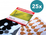 Rycote Rycote Undercovers, Mix Colours - 25 packs | RYC065507 | 5060223651453