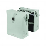 Basil Sakwa podw&oacute;jna SOHO DOUBLE PANNIER BAG NORDLICHT MIK, MIK System (ready to go) 41L 100% wodoodporna pastel green oświetlenie Nordlicht Technolog | BAS-18125 | 8715019181252