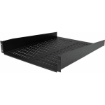 StarTech P&oacute;łka przeznaczona do montażu w szafach Rack 2U, udźwig 22kg, Perforowana (CABSHELF22V) | CABSHELF22V | 0065030848107