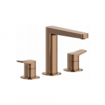 Bateria umywalkowa KFA KFA bateria umywalkowa stojąca 3-otworowa Malaga, brushed rose gold PVD 4522-221-34 | 5907571453387 | 5907571453387