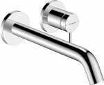 Bateria umywalkowa Hansgrohe HANSGROHE 73351000 Tecturis S jednouchwytowa bateria umywalkowa EcoSmart* z wylewką 22,5 cm ścienna podtynkowa Chrom | 4059625470770 | 4059625470770