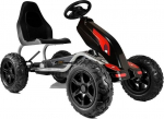 1life Gokart na Pedały B012 Pompowane Koła Czarny | 3621 | 5908275996033