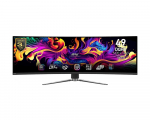 Monitor|MSI|MPG 491CQP QD-OLED|49"|Gaming/Curved|Panel QD-OLED|5120x1440|32:9|144Hz|Matte|0.03 ms|Swivel|Height adjustable|Tilt|Colour Black|MPG491CQPQD-OLED | MPG 491CQP QD-OLED | 4711377143622