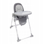 Chicco Krzesełko do karmienia POLLY ARMONIA szare CARRARA | Ż-CHIC-KR-06-11 | 8058664179015
