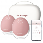 MOMCOZY M9 &ndash; wireless hands-free breast pump, red, double set 150 ml. | BP288-NR71BA-A | 0762765367315