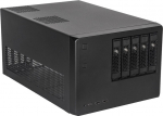 SilverStone SST-CS351B SAS-12G-/SATA-6G-NAS-Geh&auml;use mit 5 Einsch&uuml;ben | GESV-515 | 4710679814742