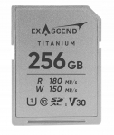Karta ExAscend Titanium 256GB UHS-I V30 (EX256GSDU1-M) | EX256GSDU1-M | 6972904958203