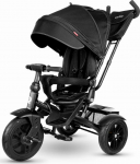 Qplay Rowerek Tr&oacute;jkołowy Premium Czarny | 4103 | 5061047480366