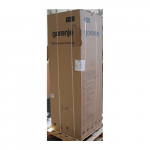 SALE OUT. Gorenje Refrigerator | N619EAXL4 | Energy efficiency class E | Free standing | Combi | Height 186 cm | No Frost system | Fridge net capacity 207 L | Freezer net capacity 97 L | Display | 39 dB | Grey | DAMAGED PACKAGING, DENT ON BACK, DENTE ...